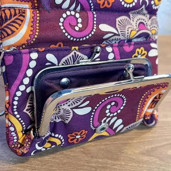 Vera Bradley Quilted Floral Wallet - Picture 4 of 8